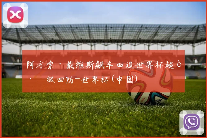 阿方索·戴维斯飙车回追世界杯超跑级回防-世界杯(中国)